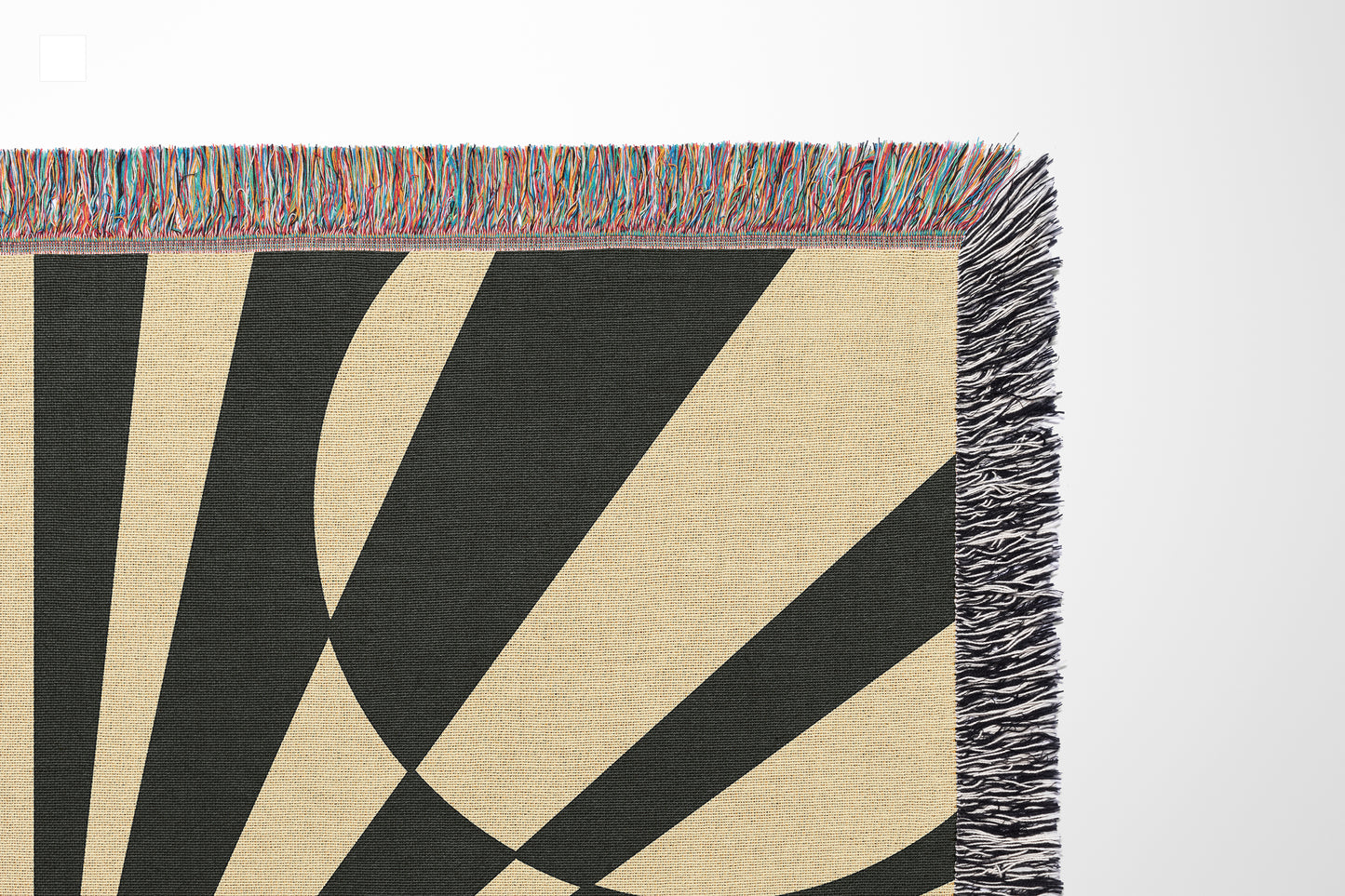 Third Eye Monochrome Woven Hanging Blanket