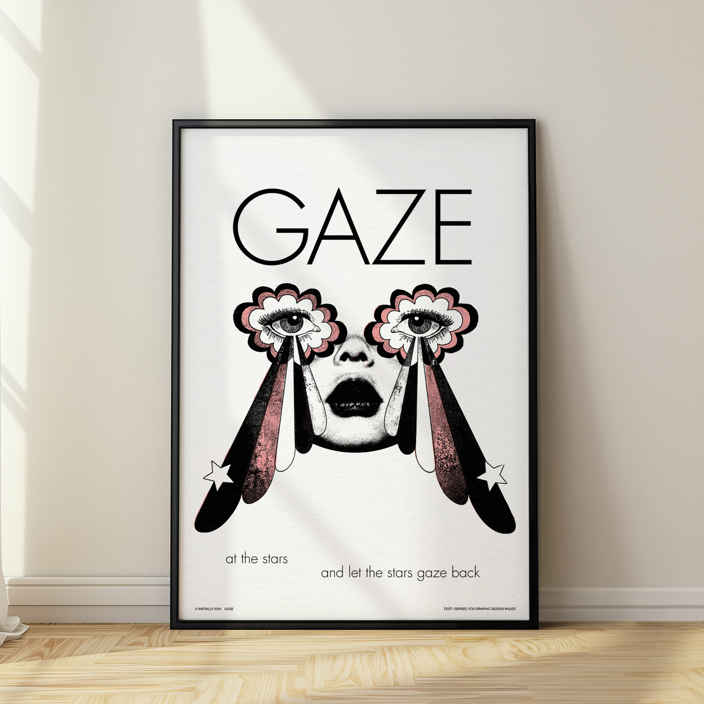 Gaze, Limited Edition print.