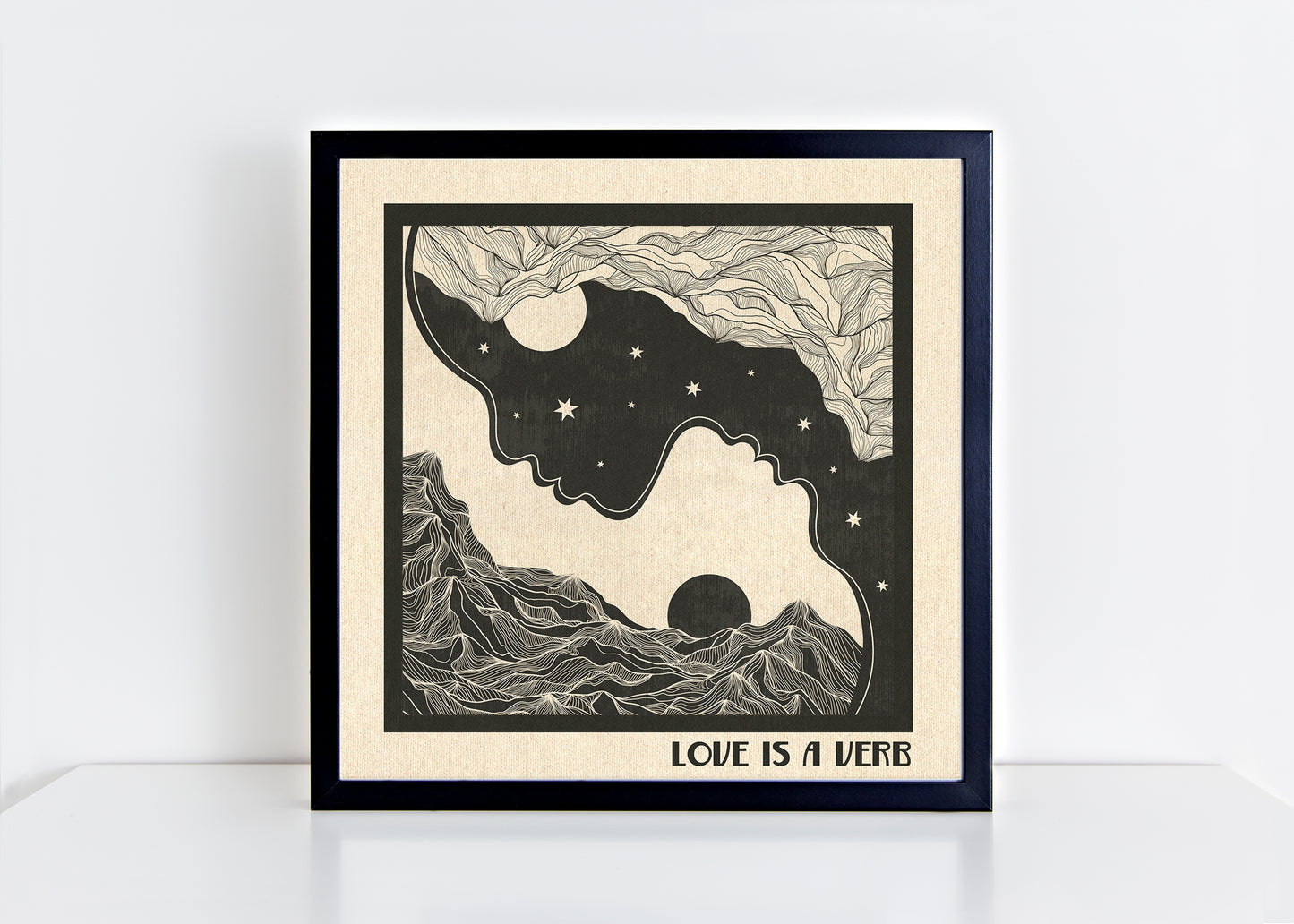 Love Is A Verb - Legacy Print