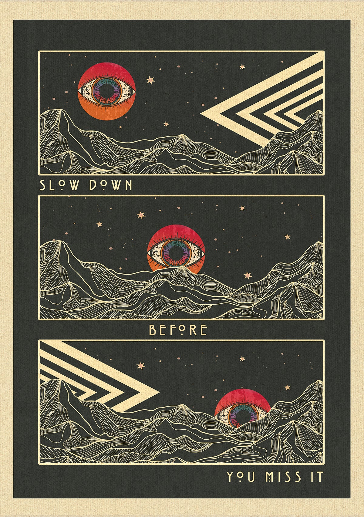 Slow Down Print
