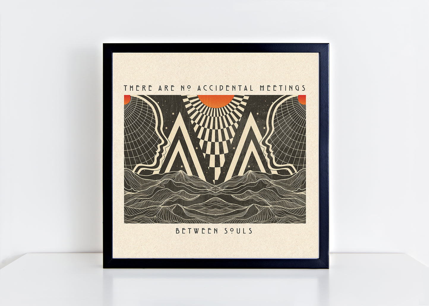 There Are No Accidental Meetings - Print