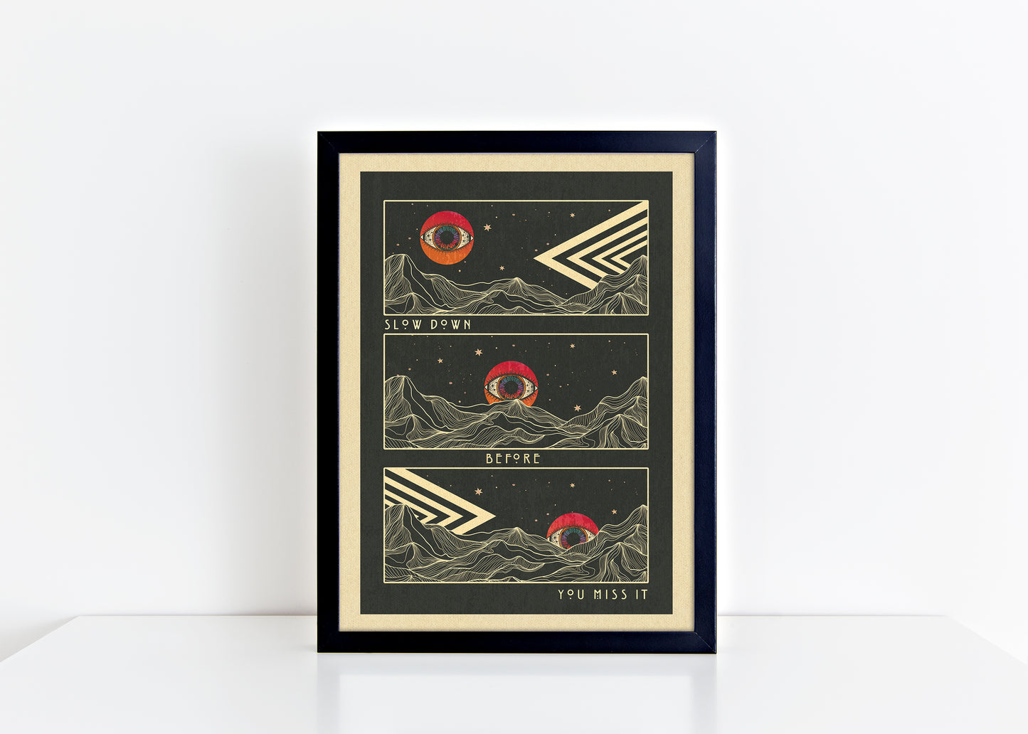 Slow Down Print