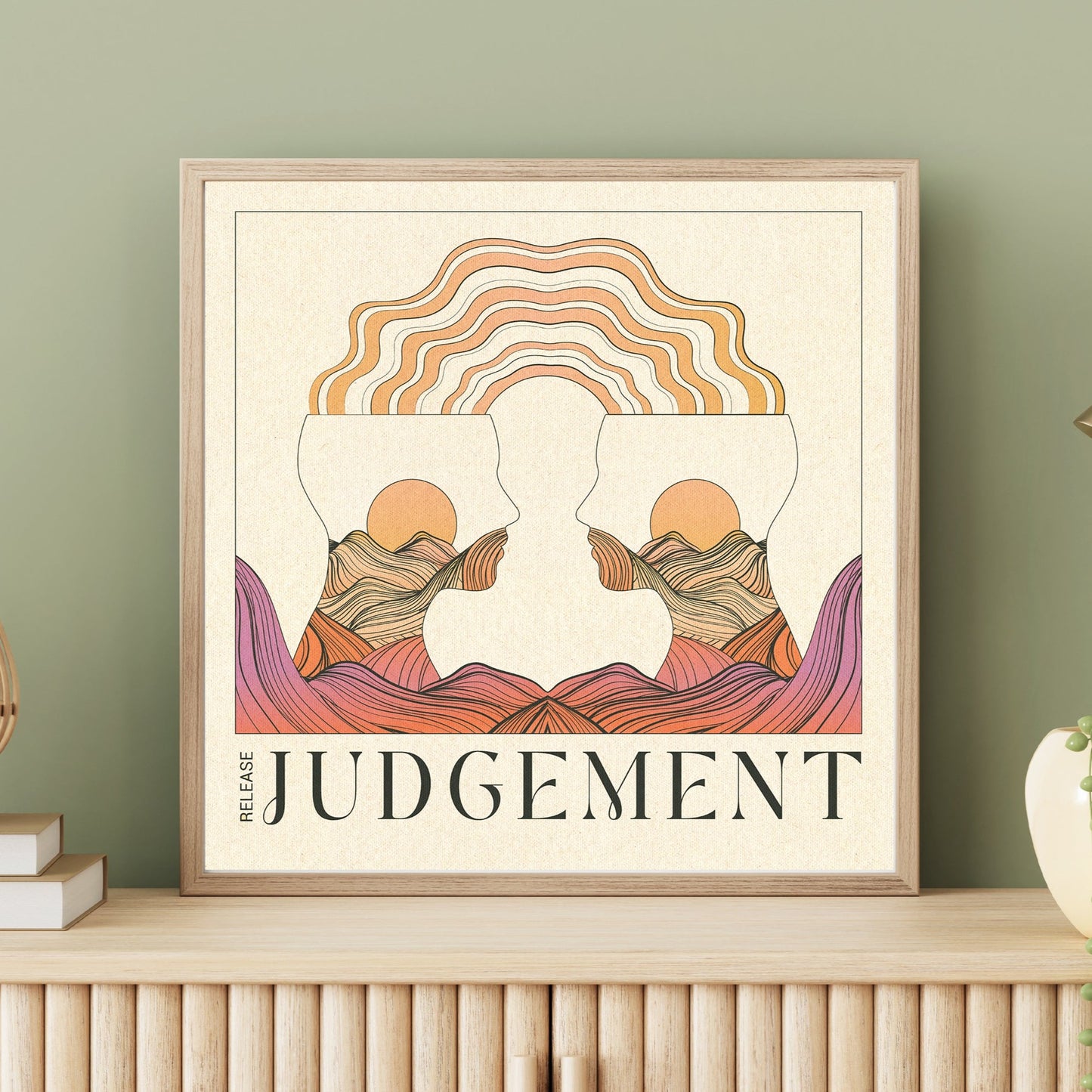Release Jugdement - Inspirational Poster