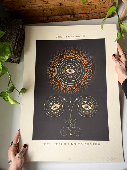 Return To Center - Limited edition (20 per size)