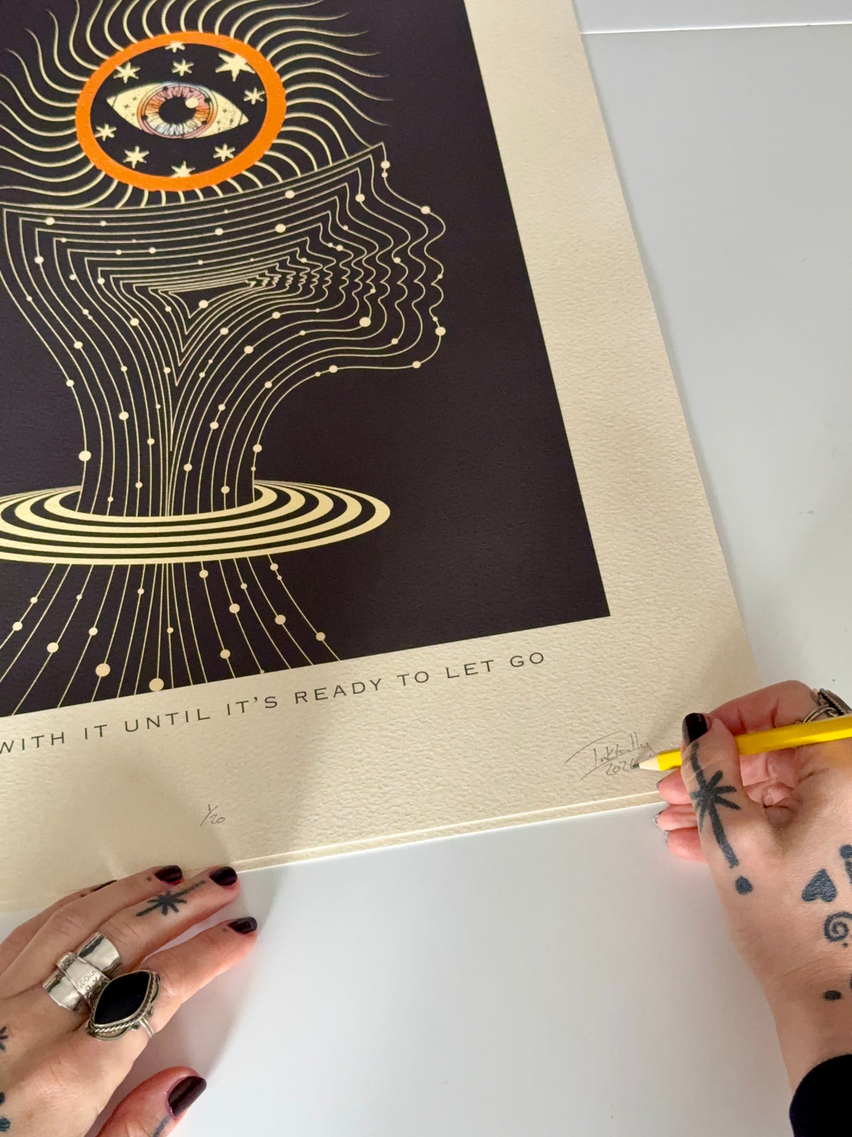 Do Not Fight The Ego - Limited edition (20 per size)