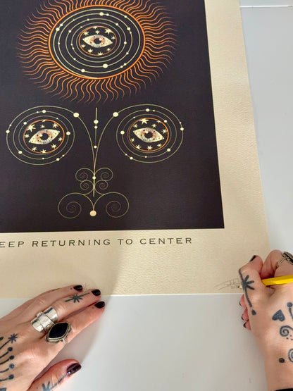 Return To Center - Limited edition (20 per size)