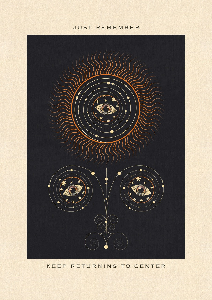 Return To Center - Limited edition (20 per size)