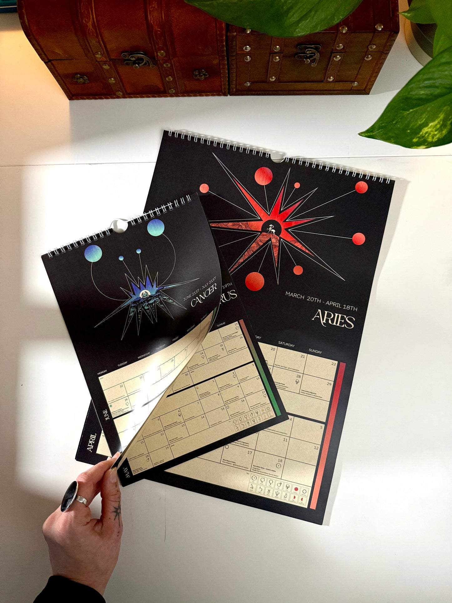 INKTALLY ZODIAC CALENDAR 2026