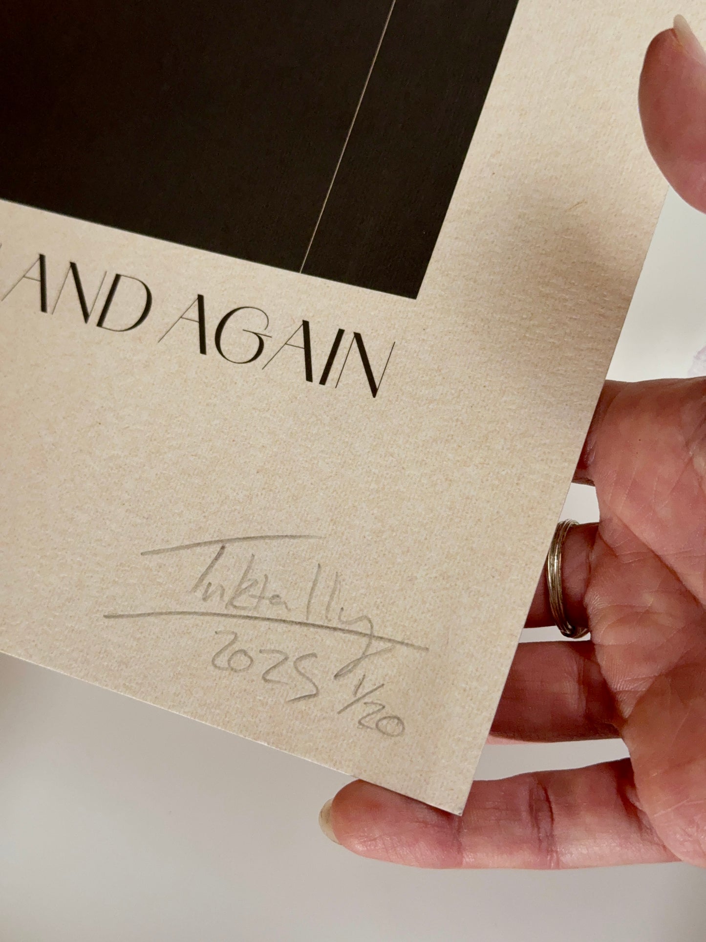 Let go - Limited edition (20 per size)