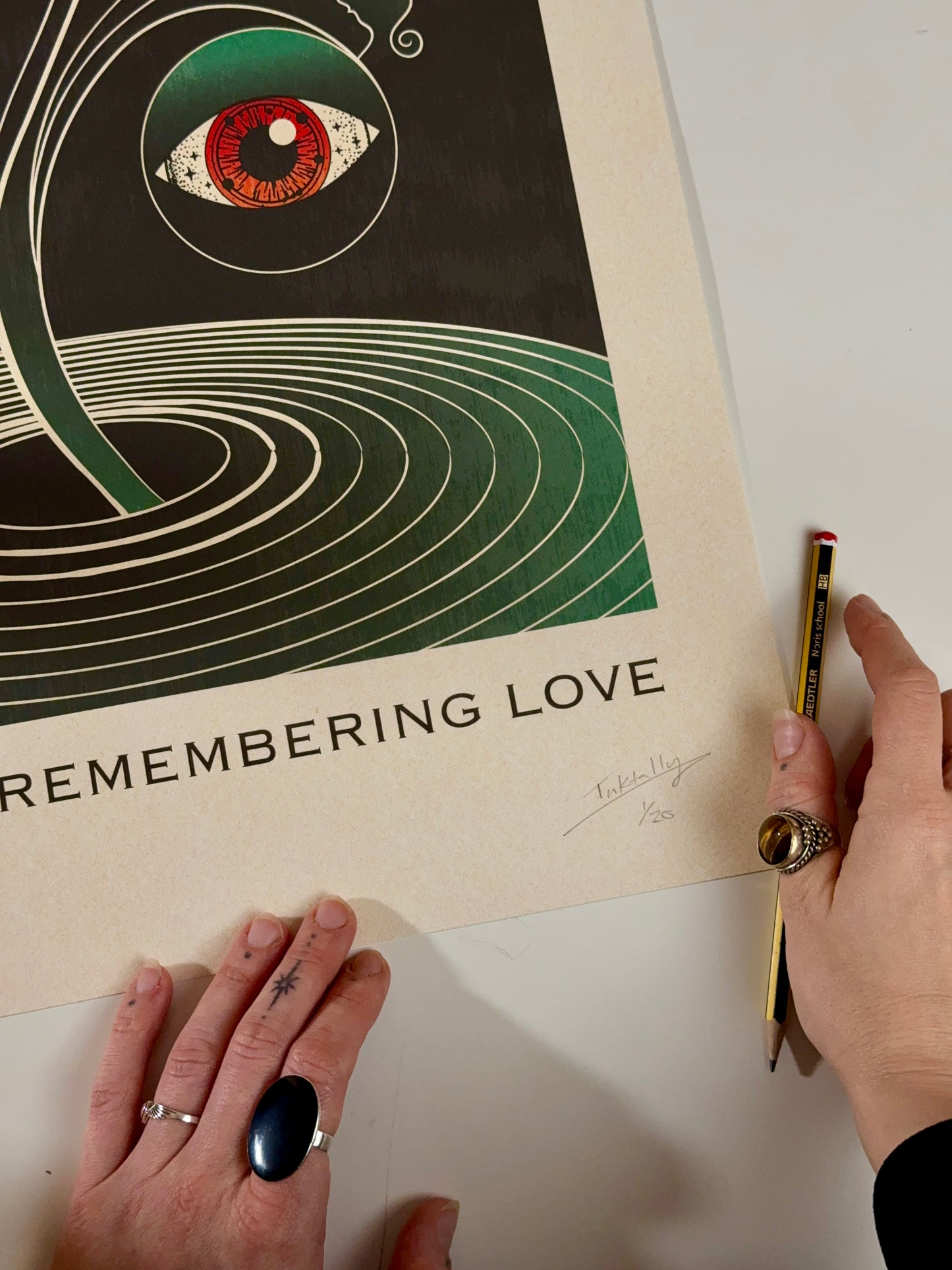 Remember Love - Limited edition (20 per size)