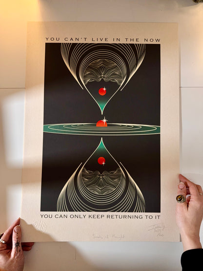 Keep Returning To The Now - Limited edition (20 per size)
