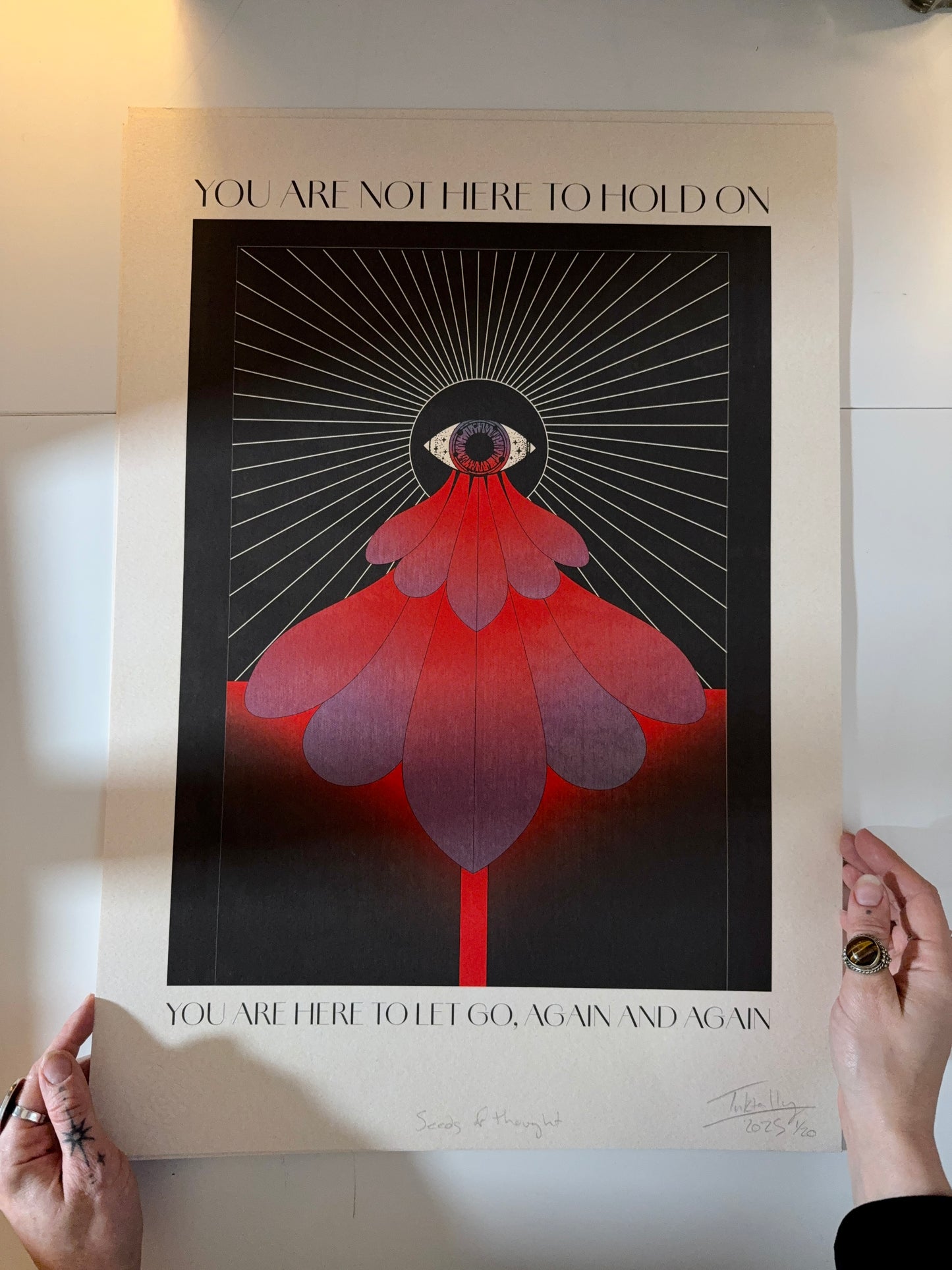 Let go - Limited edition (20 per size)