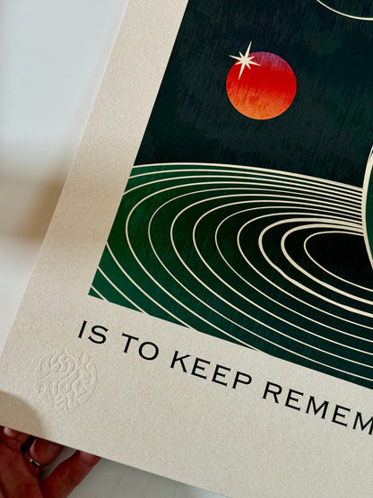Remember Love - Limited edition (20 per size)