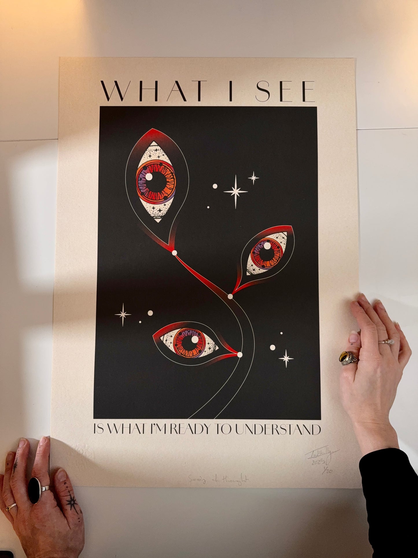 What I See - Limited edition (20 per size)