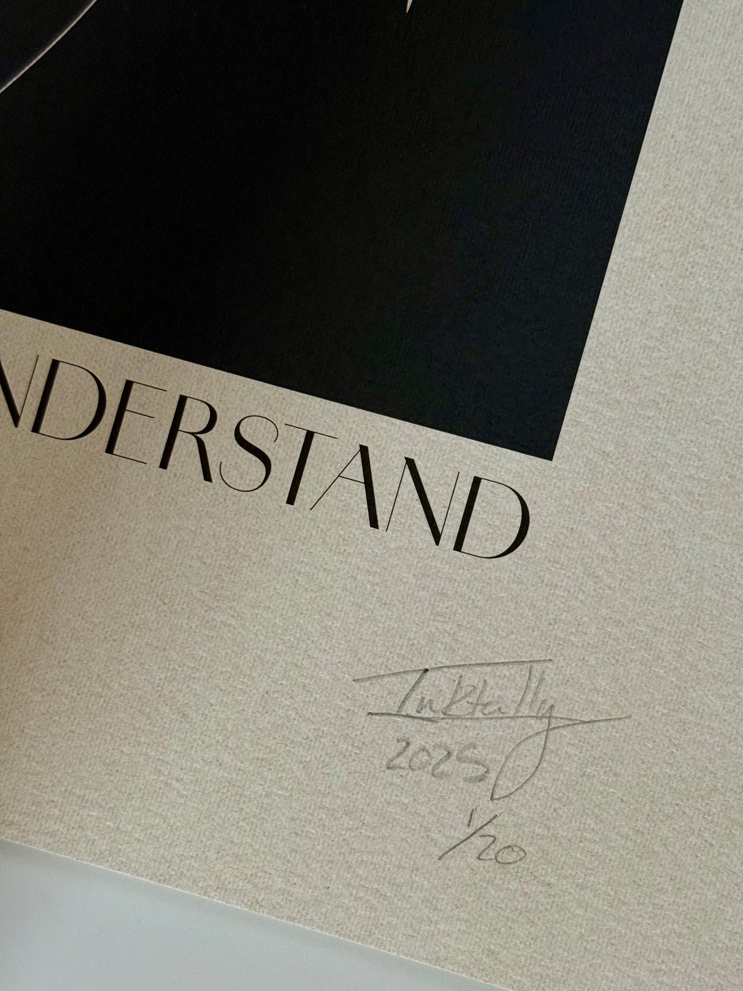 What I See - Limited edition (20 per size)