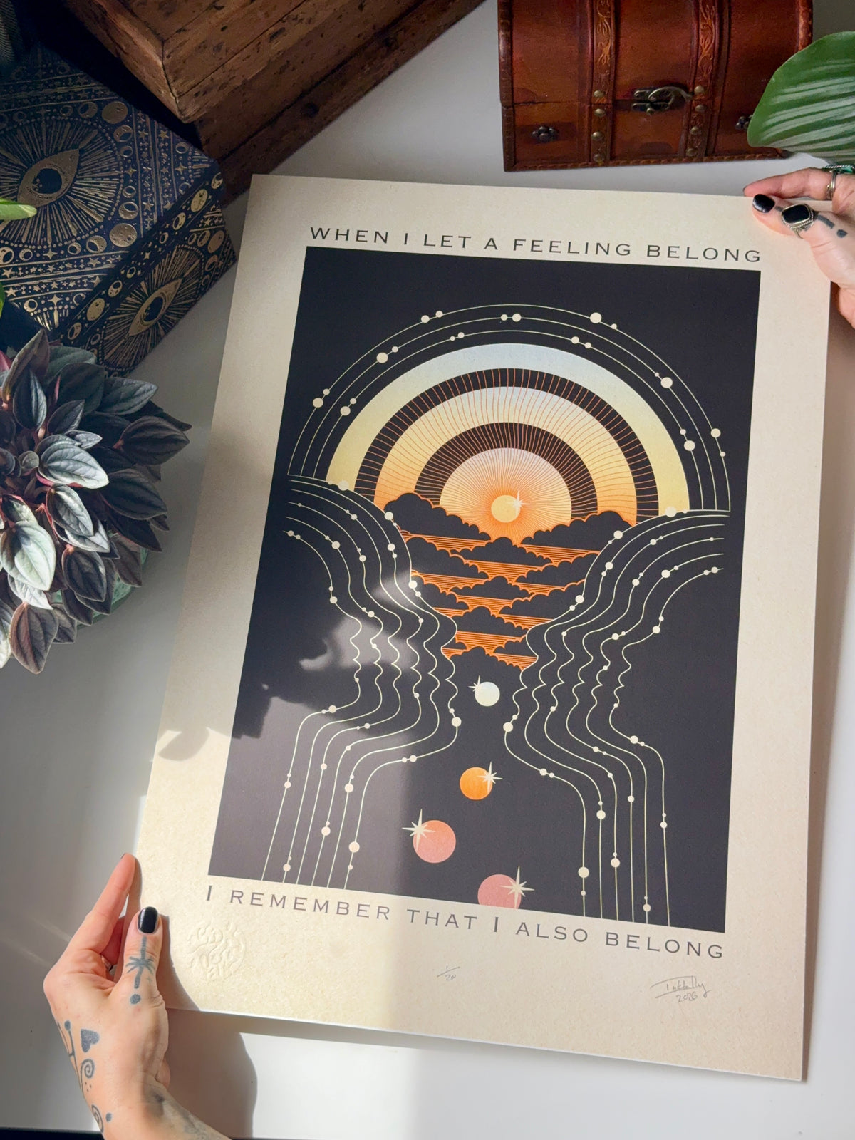 Let A Feeling Belong - Limited edition (20 per size)