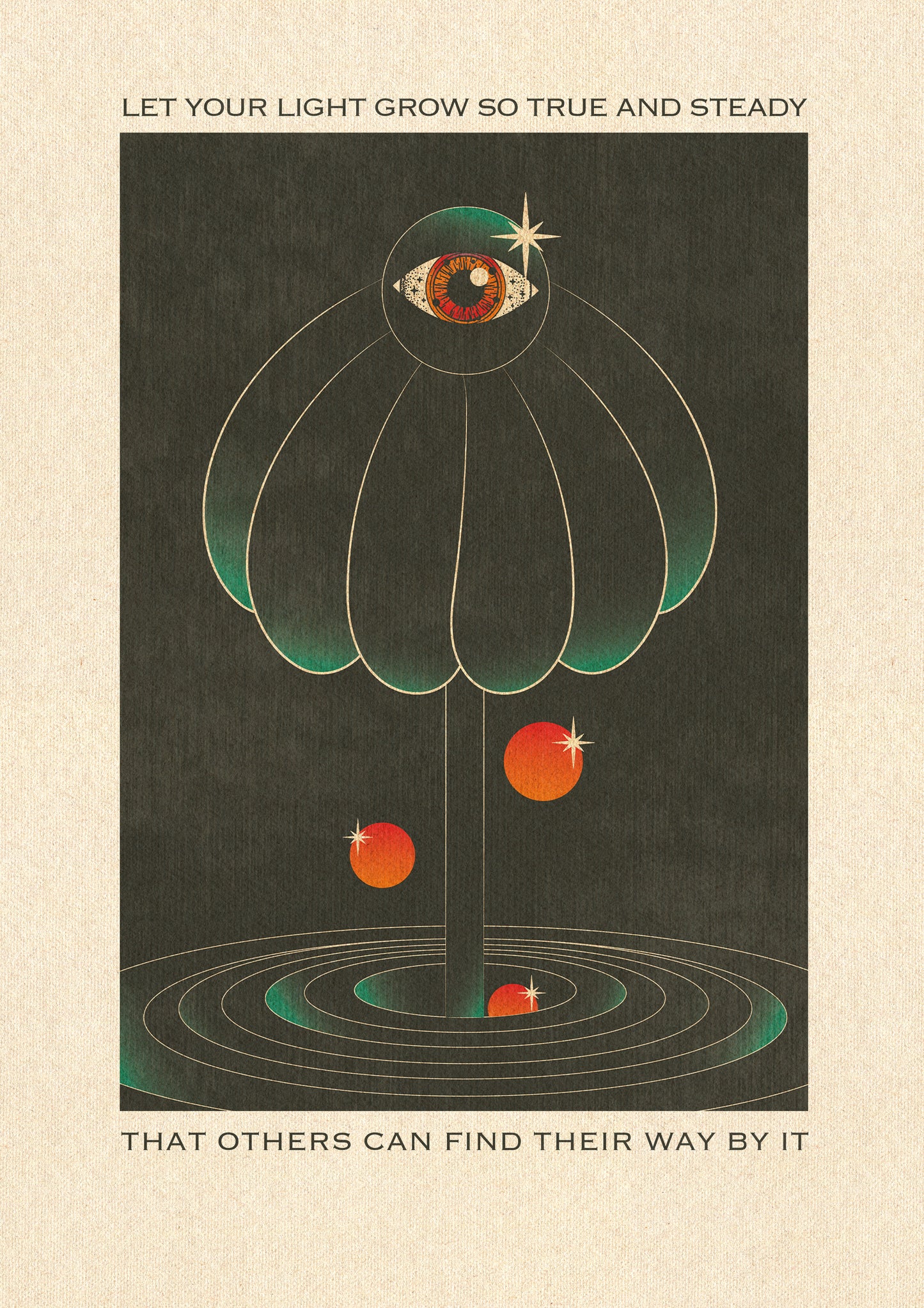 Let Your Light Grow- Limited edition (20 per size)