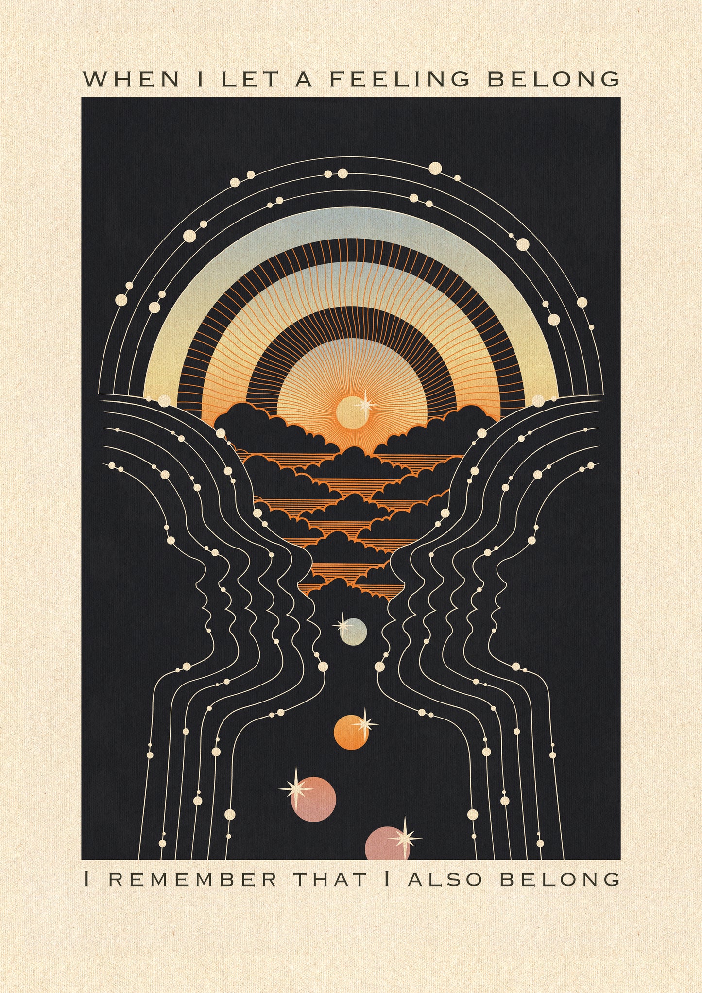 Let A Feeling Belong - Limited edition (20 per size)