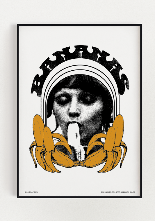 Bananas, limited Edition print.