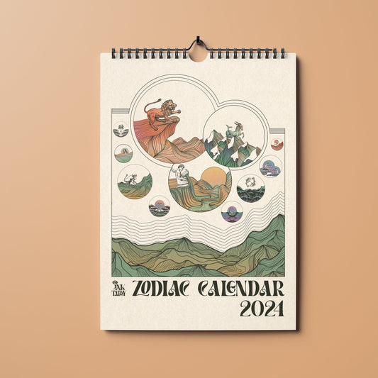 2024 Inktally Zodiac Calendar