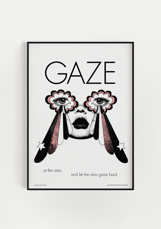 Gaze, Limited Edition print.