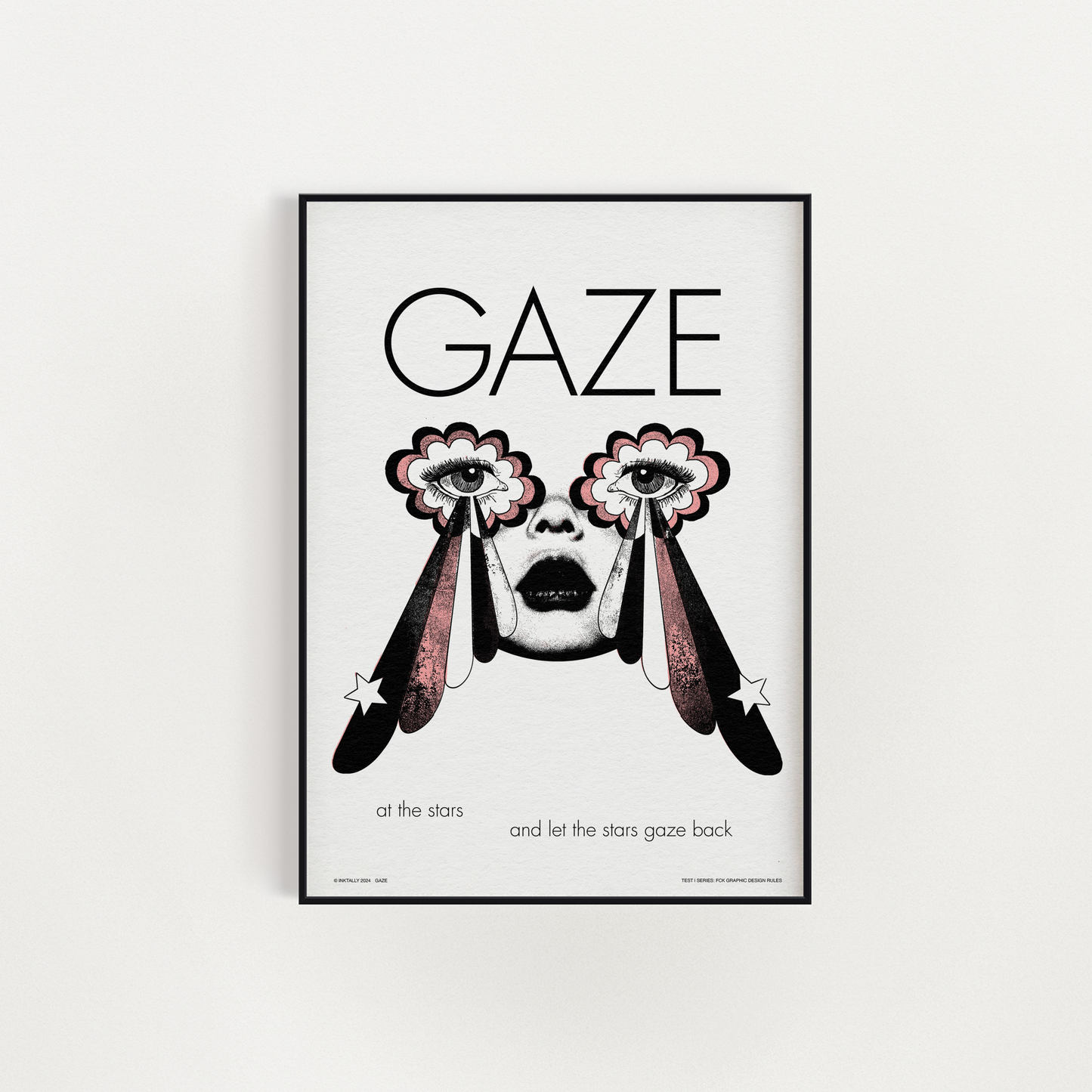 Gaze, Limited Edition print.
