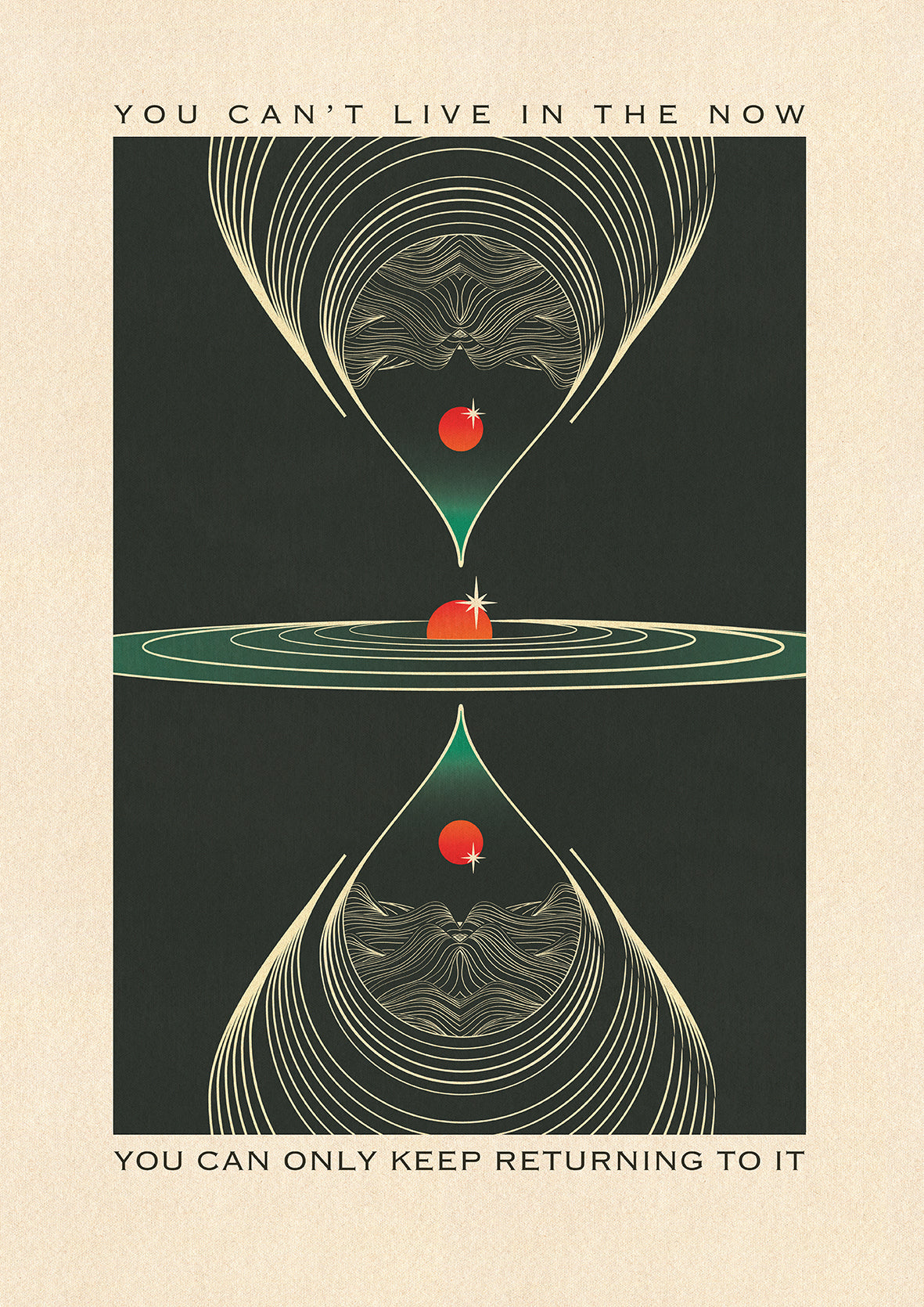 Keep Returning To The Now - Limited edition (20 per size)