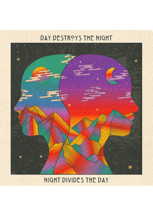 Night Divides The Day Print