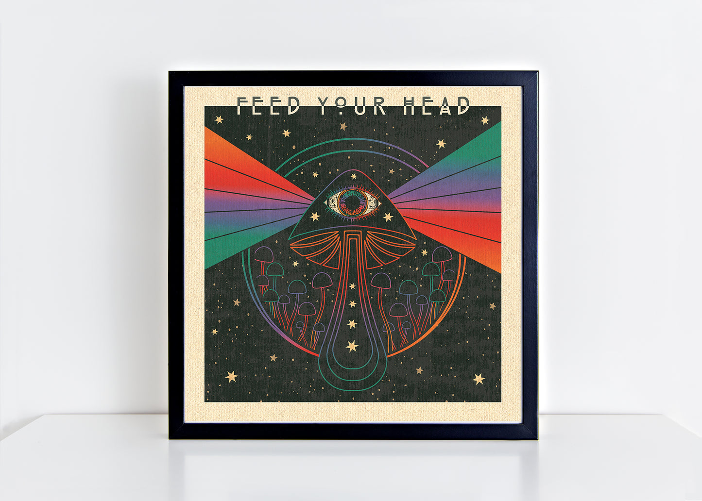 Feed Your Head - Square Print