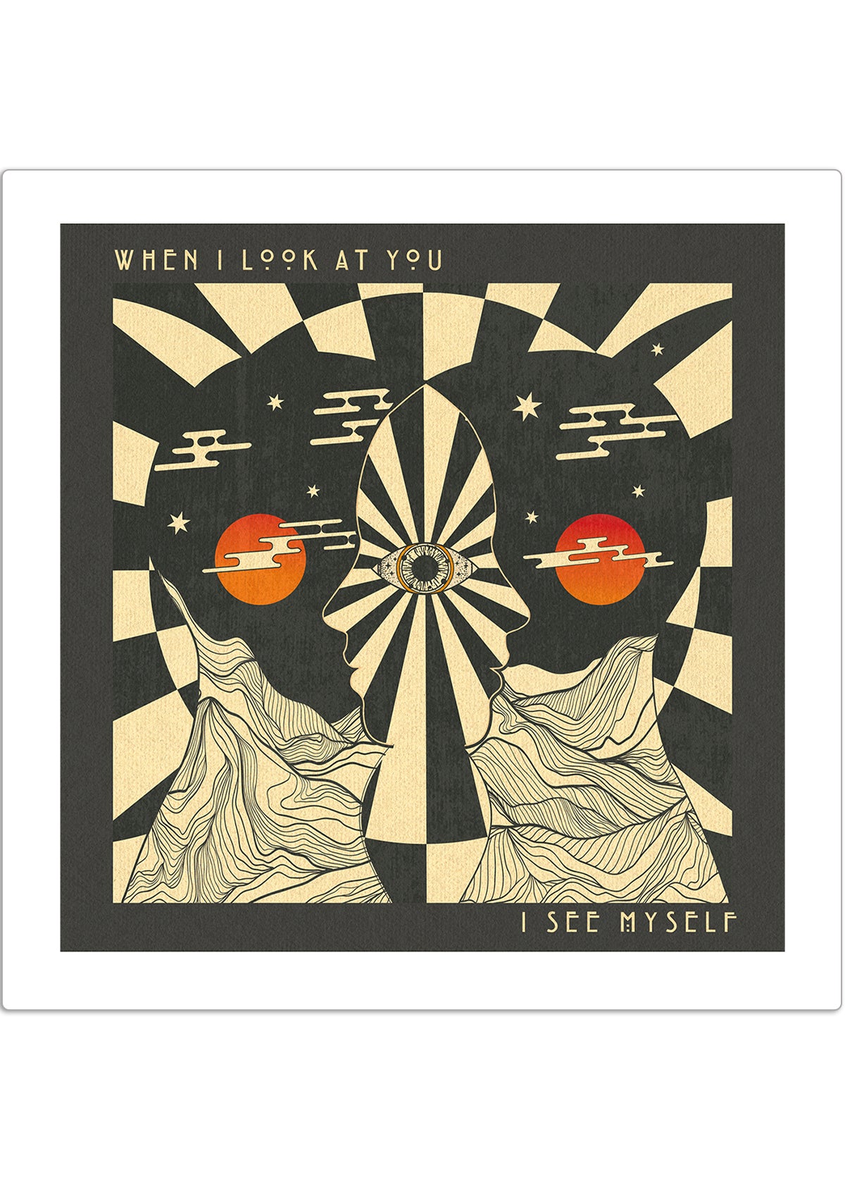 When I look at you  - Print