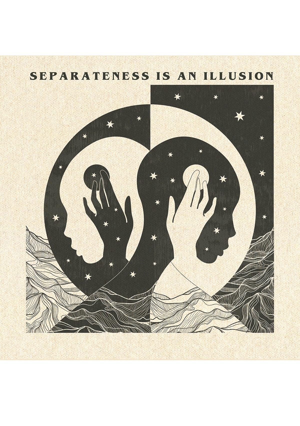 Separateness Is An Illusion - Print
