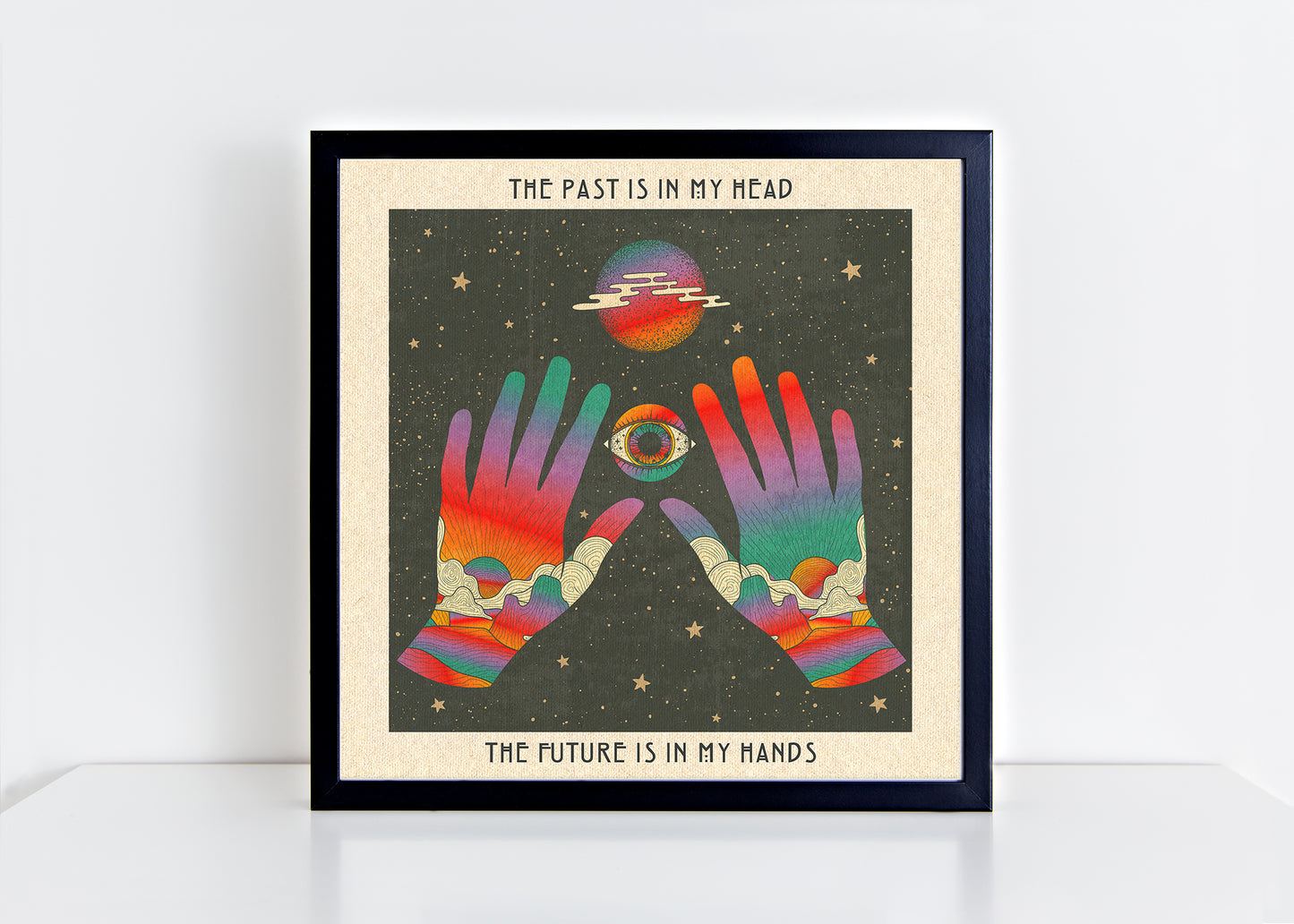 My Hands - Square Print