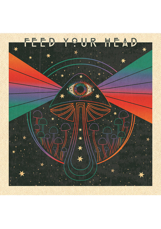 Feed Your Head - Square Print