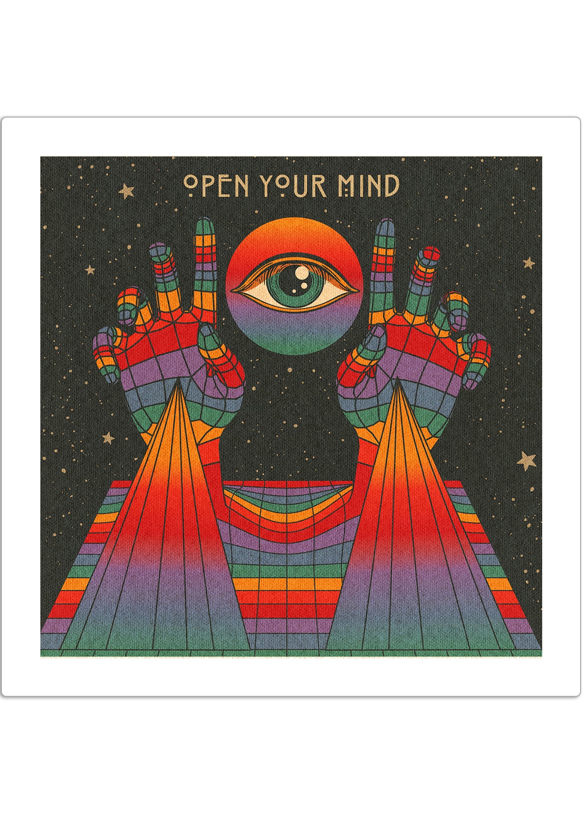Open Your Mind Print
