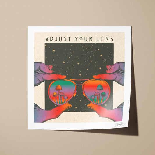 Adjust Your Lens - Limited Edition, Signed Print