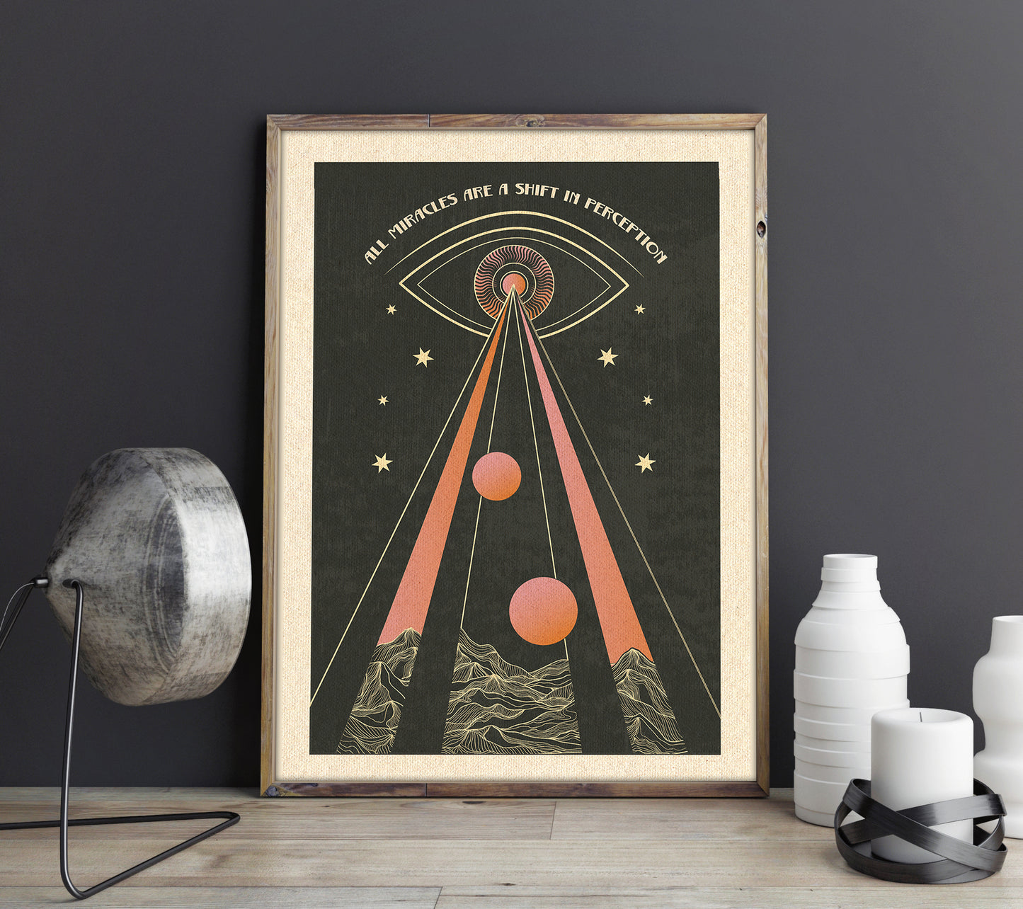 All Miracles Are A Shift In Perception -Print