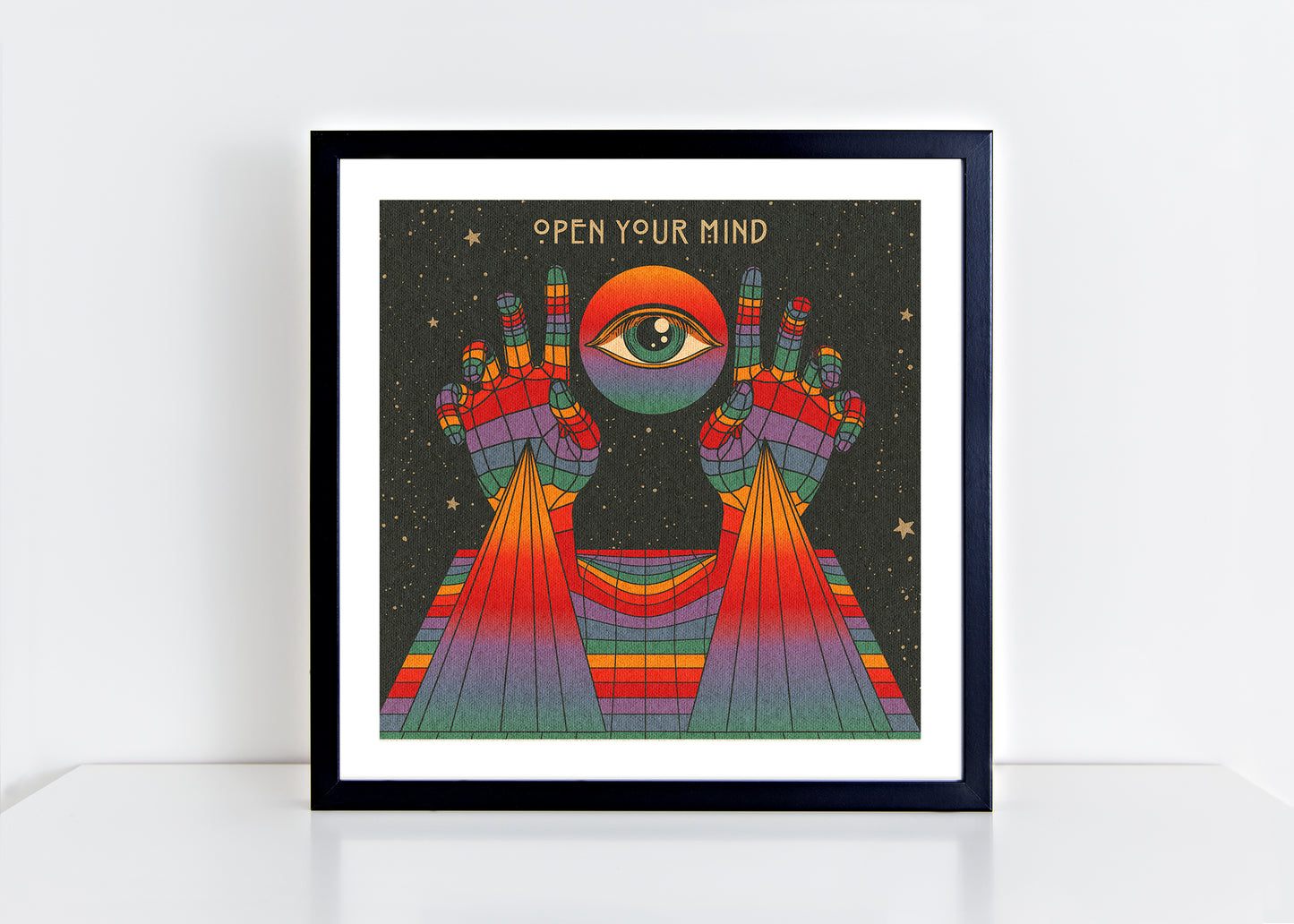 Open Your Mind Print