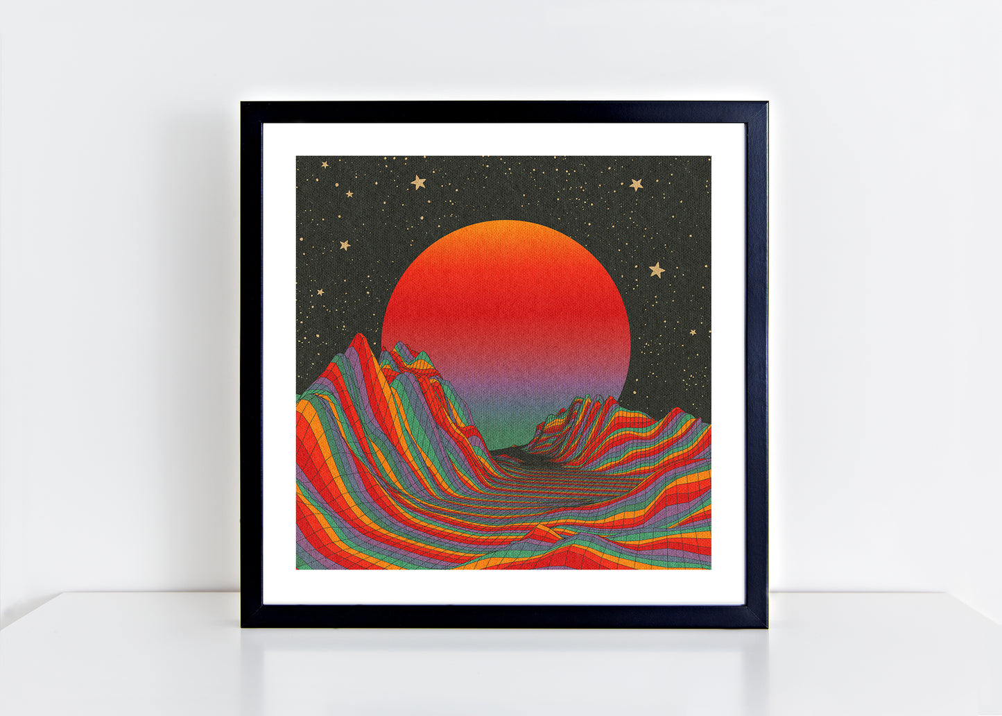 Over The Horizon Print