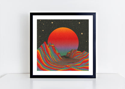 Over The Horizon Print