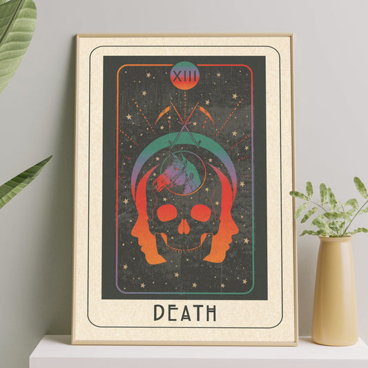 Inktally Major Arcana Tarot - Death- Print