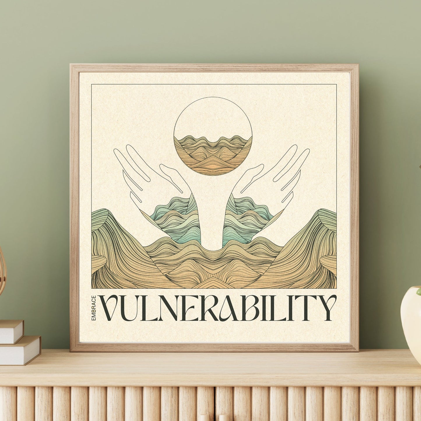 Embrace Vulnerability - Print