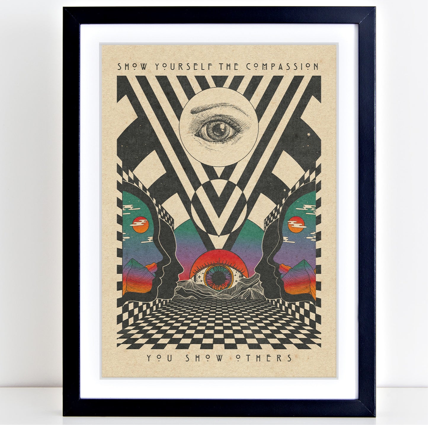 Show Yourself Compassion Print