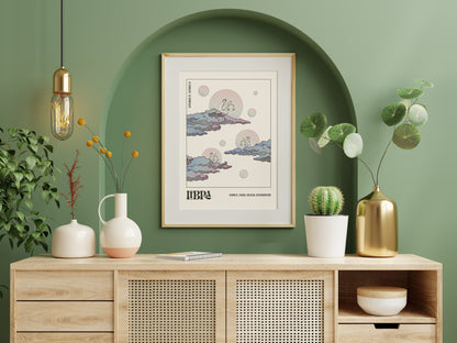 Libra - Pearl - Zodiac - Print