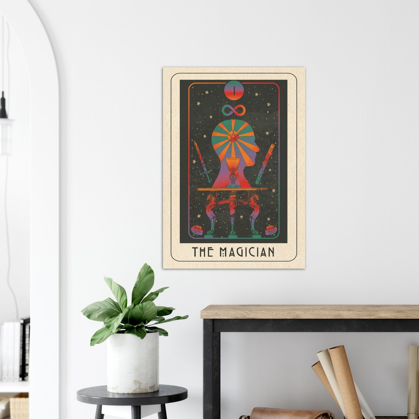 Inktally Major Arcana Tarot - The Magician - Print
