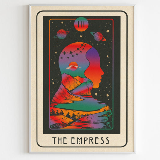 Inktally - Major Arcana - Tarot - The Empress Print