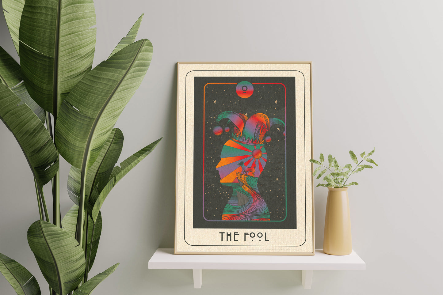 Inktally Major Arcana - Tarot - The Fool - Print