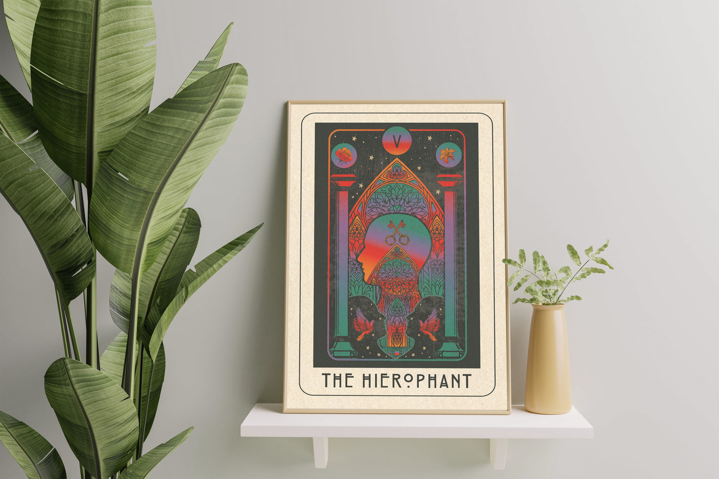 Inktally Major Arcana Tarot - The Hierophant - Print