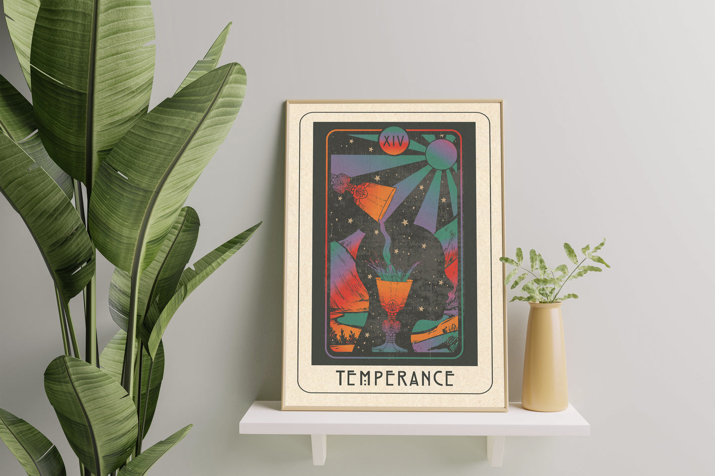Inktally Major Arcana Tarot - Temperance - Print