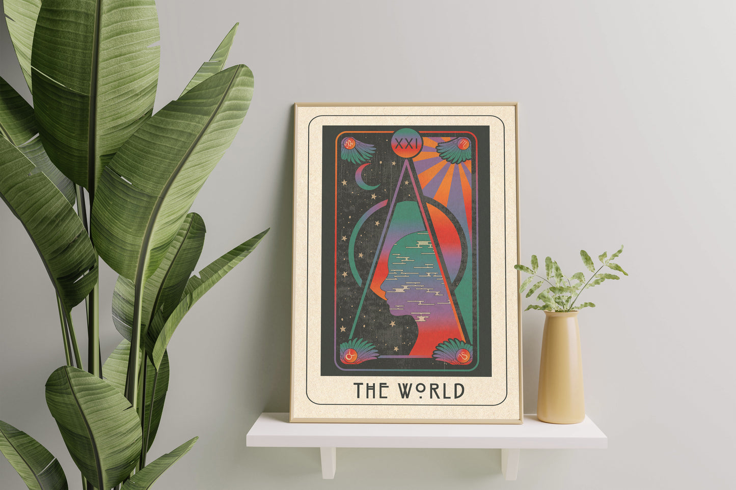 Inktally Major Arcana Tarot - The World - Print